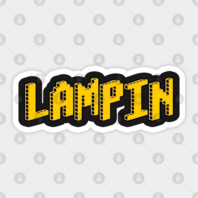 Lampin Sticker by iskybibblle